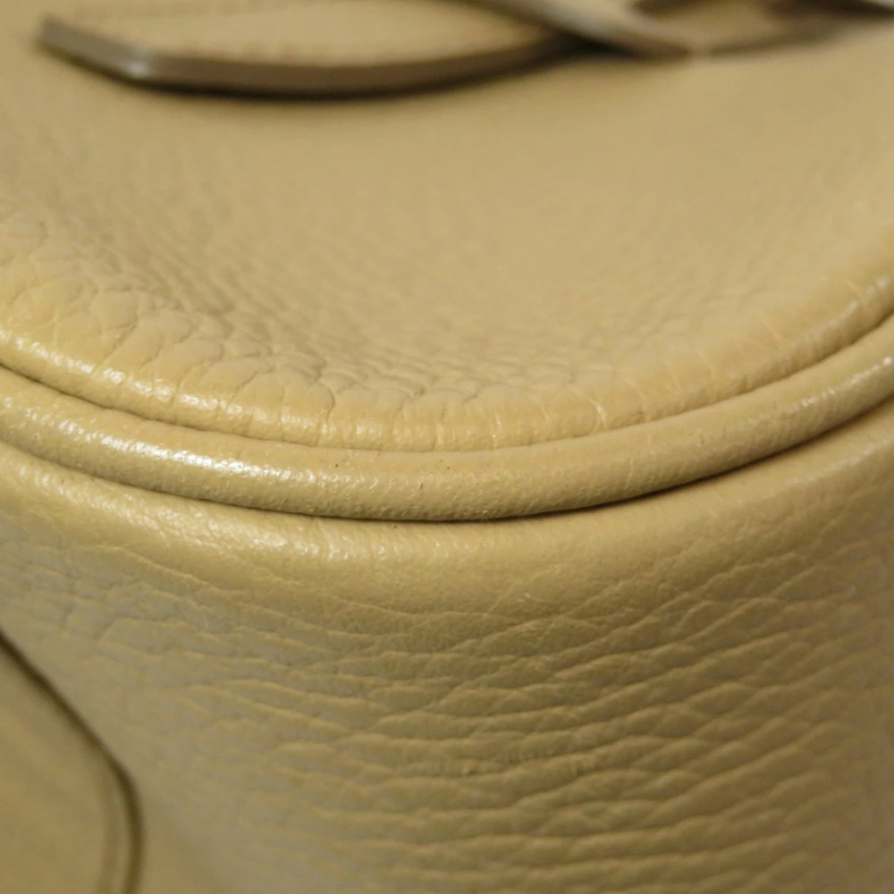 Burberry logo embossed leather handbag - Picture 9 of 11